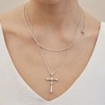 thumbnail image 1 of Stainless Steel Cross Shelf Necklace Pendant, 1 of 2
