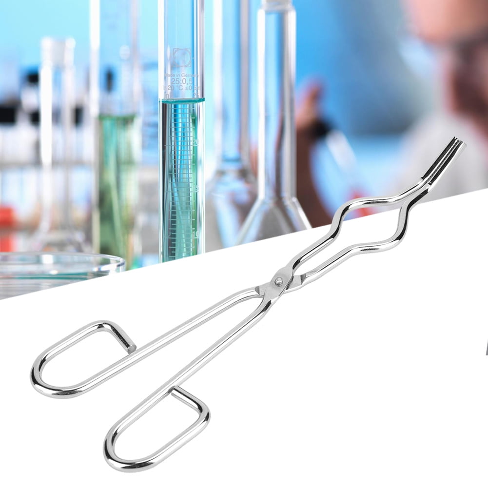 Stainless Steel Crucible Tongs Stainless Steel Crucible Forceps Clamp