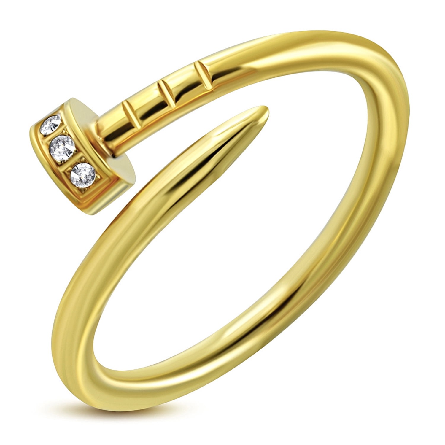 Screw nail ring hotsell