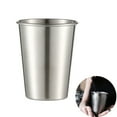 thumbnail image 1 of Stainless Steel Cup, 500ml Beer Glass, Heavy Duty Metal Tumbler with Handle, Insulated for Hot & Cold Drinks, for Home Kitchen, Outdoor Camping and Travel Use,Vsgery, 1 of 9