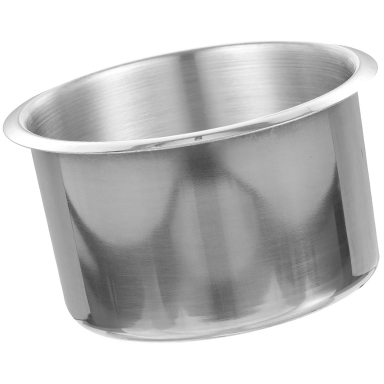 Stainless Steel Cup Holder All Purpose Car Tray for Insert Metal