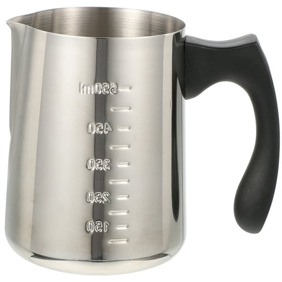 Stainless Steel Cup Large Capacity Milk Pitcher Kitchen Frothing Steamer Pot with Scale Espresso Jugs Multi-function
