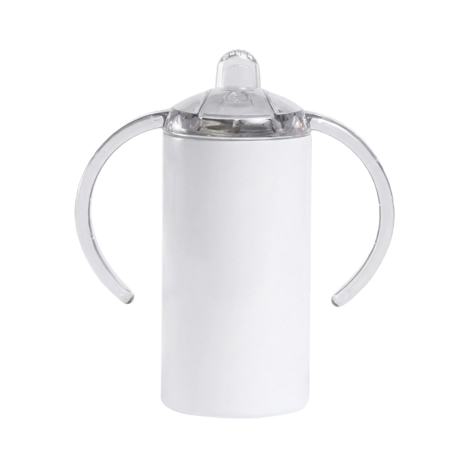 Stainless Steel Cups, 12Oz, Sublimation Sippy Cups, Insulated, Silicone Lids for Cups, Cup with Straw, Car Seat Cup Holder, Double Wall, 1 Pc