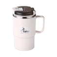 thumbnail image 1 of Stainless Steel Cups 550ml Double-Wall Insulated Mug with Handle, Lid, Straw and Folding Spoon for Home and Office Use, 1 of 7