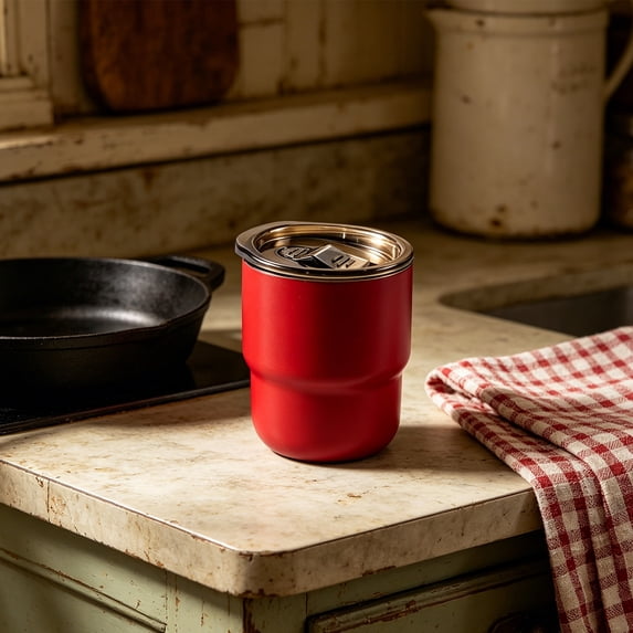 Stainless Steel Cups, Double Walled Stainless Steel Tea Cup 245ml without Handle Wear-resistant Beverage Mug for Camping Travel Household Coffee and Juice
