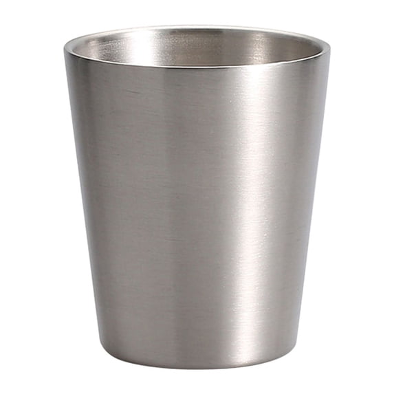 Stainless Steel Cups Shatterproof Tumblers Metal Drinking Glasses For Bar Home Restaurant Durable