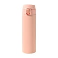thumbnail image 1 of Stainless Steel Cups Vacuum Insulated Tumbler with Handle and Flip Lid, 450 ml Capacity for Hot and Cold Beverages, 1 of 6