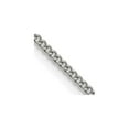 thumbnail image 1 of Stainless Steel Curb Chain Styles Necklace Chisel Polished 2.25 mm 20 inch Round, 1 of 4