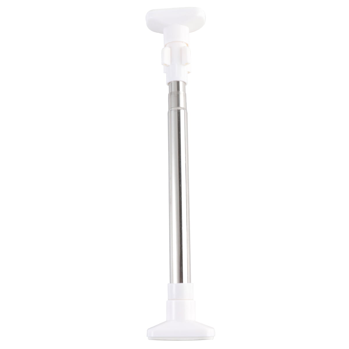 Stainless Steel Curtain Rod Brackets Pole Adjustable Clothes Hanger Bar Spring Tension No Punching Shower