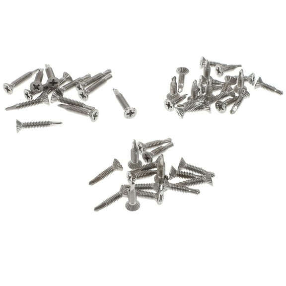 Stainless Steel Curtain Rod Installation Self Drilling Screws Countersunk Self-tapping