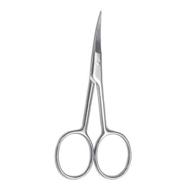 Stainless Steel Curved Nail Scissors Manicure Pedicure Grooming Tool Scissors for Professional Finger & Toe Nail Care