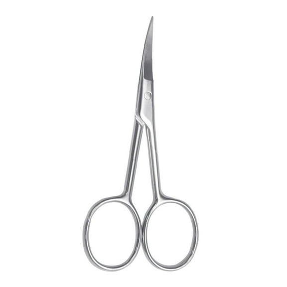Stainless Steel Curved Scissors Manicure Pedicure Grooming Tool Scissors for Professional Finger & Toe Care