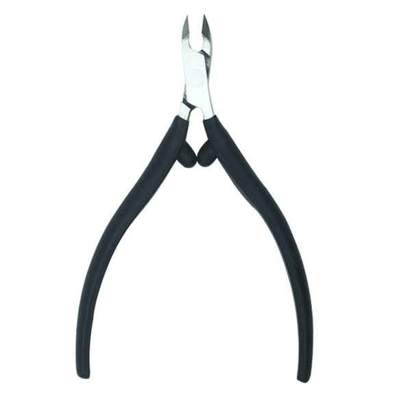 Stainless Steel Cuticle Nipper Trimming Fingernail Toenail Nail Art Pink