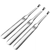 Stainless Steel Cuticle Pusher Trimmer Remover Pedicure Manicure Tools