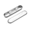 thumbnail image 1 of Stainless Steel Cutlery Box, Portable Silverware Storage Container for Travel, Spoon and Chopstick Holder for Lunch Bags 9x2 Inch, 1 of 6