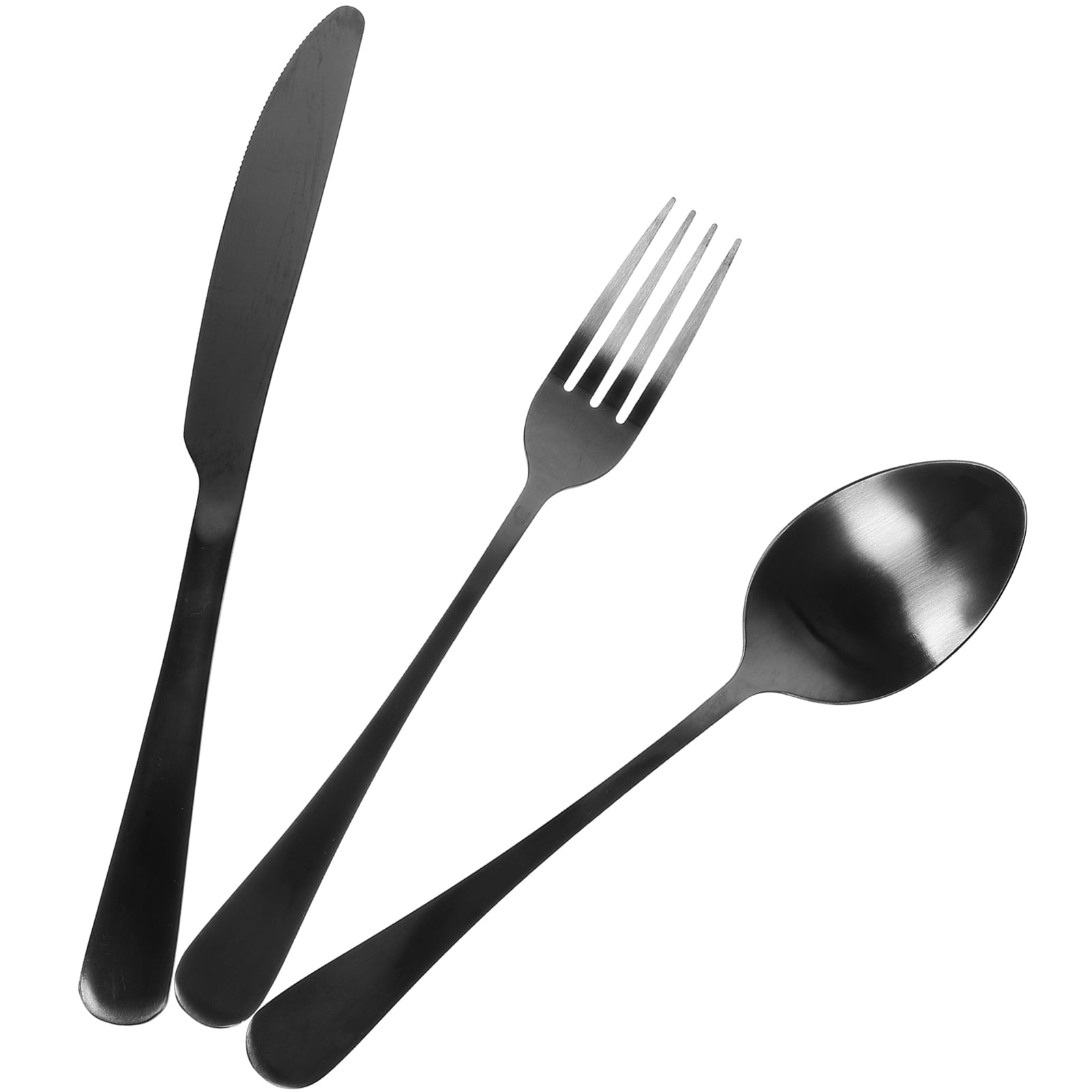 Stainless Steel Cutlery Reusable Spoon Fork Portable Dishwashers Steak Forks Camping Silverware