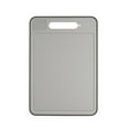 thumbnail image 1 of Stainless Steel Cutting Board Chopping Board Hanging Design Defrosting Board with Sharpener Double Cutter Board for Home Kitchen Kitchen Organizer, 1 of 8