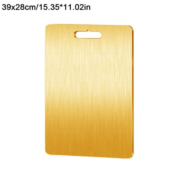 Stainless Steel Cutting Board,Extremely & Scratch Resistant ,Thick Cutting Board,Effortless Cleaning & Dishwasher Safe,for cutting Meat, Fruit, Vegetables