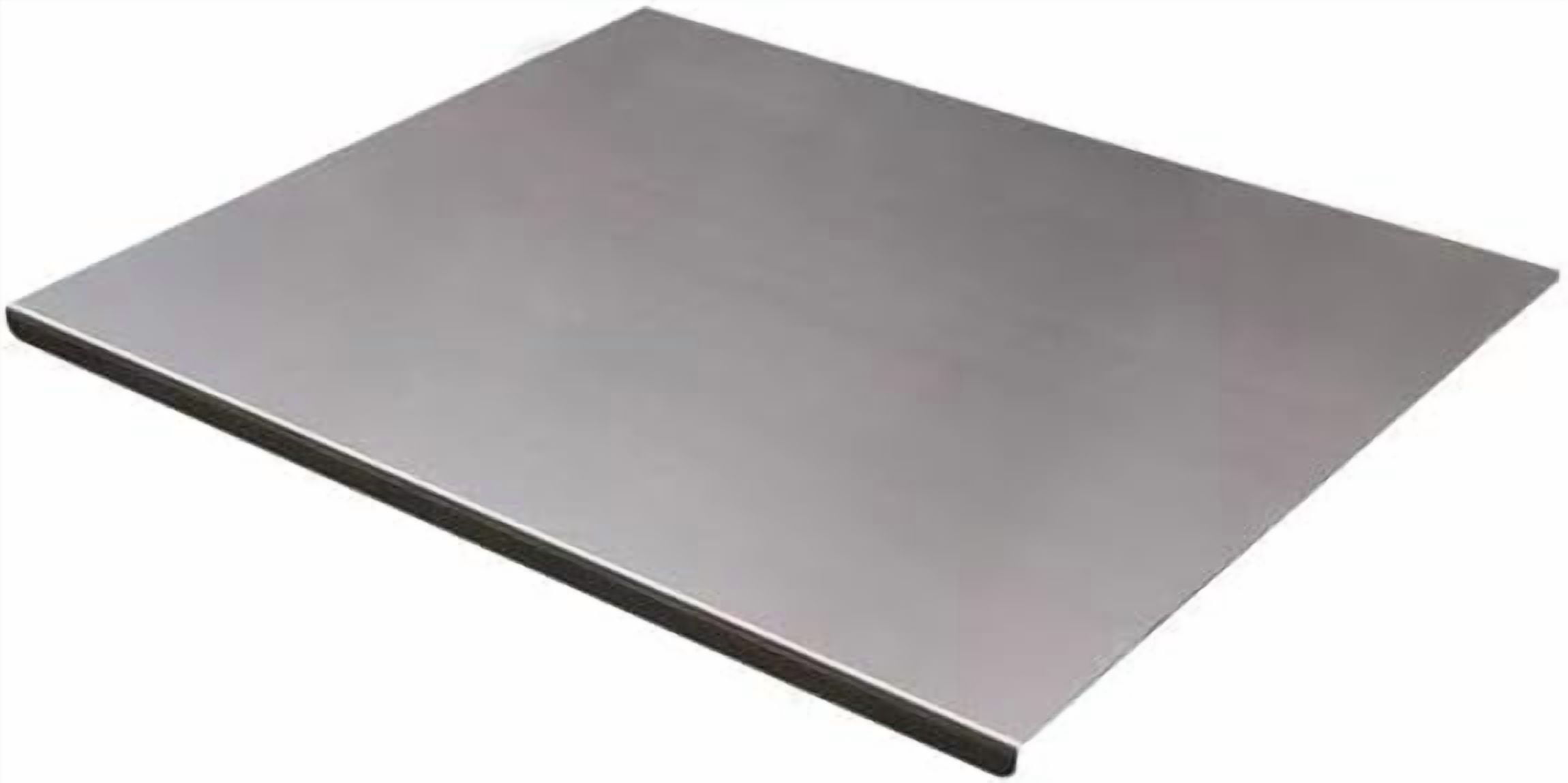 Stainless Steel Cutting Boards for Kitchen, Kneading Board Mats, Metal Meat, Fruits, Vegetables, Bread, and Baking Small (40 x 30cm/15.7 11.8 in)
