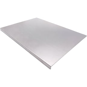 Cutting Boards for Kitchen, AOKIWO Large Stainless Steel Baking Boards with scraper, Suitable for Bread, Meat, Vegetables, (19.7 x 15.7 in)