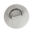 thumbnail image 1 of Stainless Steel D Rings Patches Deck Rigging Rope Rings Buckle Round Rings Pad Kayaks Inflatable Boats Accessories, 1 of 7