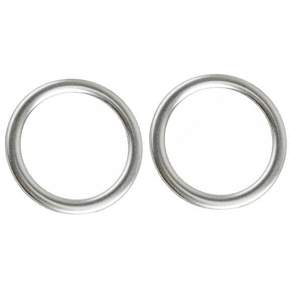 Stainless Steel Dashboard Air Vent Rings For Mercedes For Benz Glk Ml 2Pcs Fangkenuo