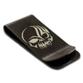 thumbnail image 1 of Tioneer Stainless Steel Death Zombie Skull Engraved Money Clip Holder, 1 of 1