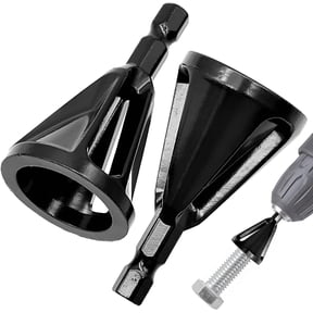 Stainless Steel Deburring Tool Set for Drills - 2 Pack