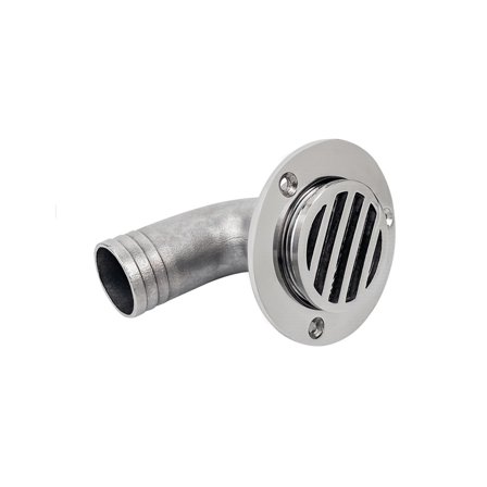 Stainless Steel Deck Drain Cockpit Drain Scupper Drainage Boat Accessories Marine Hardware ,Easy to Install