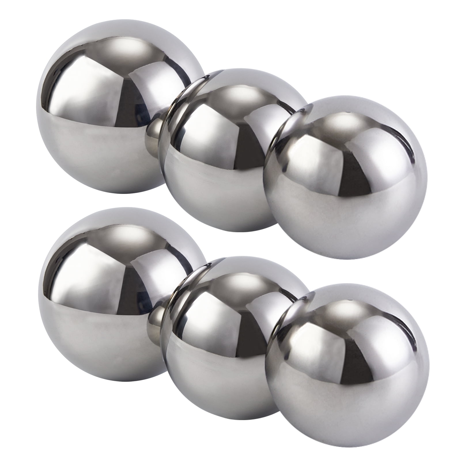 Stainless Steel Decorative Balls, Shiny Decorative Orbs for Centerpiece