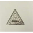 thumbnail image 1 of TMJ Trimeasure Stainless Steel Triangular Ruler, 1 of 1