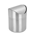thumbnail image 1 of Stainless Steel Desktop Ashtray Cigar Smoking Ash Holder Trash Can Home Decor for Family, House, Bar, Cafe, Hotel, Restaurant, Party, Buffet, 1 of 8