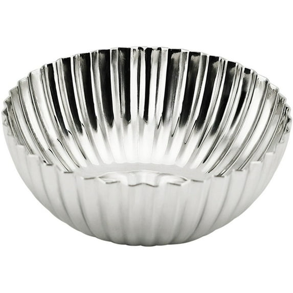 Stainless Steel Dessert Bowl Metal Salad Bowl Ice Cream Cup Modern Pudding Cup for For Bar Party Home Kitchen Accessories