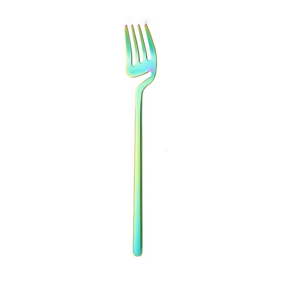 Stainless Steel Dessert Fork for Cake and Pastry Tableware
