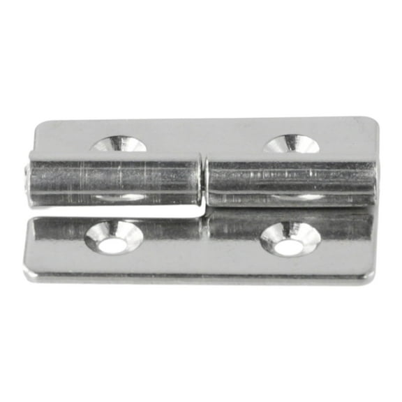 Stainless Steel Detachable Hinge Slip Joint Flag Lift Off Door Hinge for Cabinets Wardrobes and Doors Silver Heavy Duty Swing Hinge 40X30X1.5 Left
