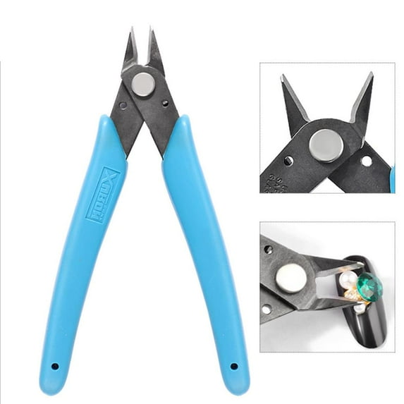 Stainless Steel Diamond Rhinestone Decorations Gem Picker Cutter Nail Art Tool