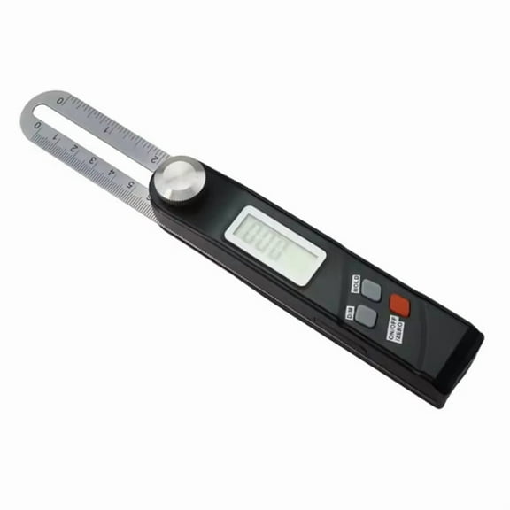 Stainless Steel Digital Protractor Gauge 360 Degree Electronic Level Digital Angle Finder Protractor Measuring Tool