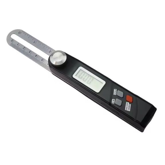 Stainless Steel Digital Protractor Gauge 360 Degree Electronic Level Digital Angle Finder Protractor Measuring Tool