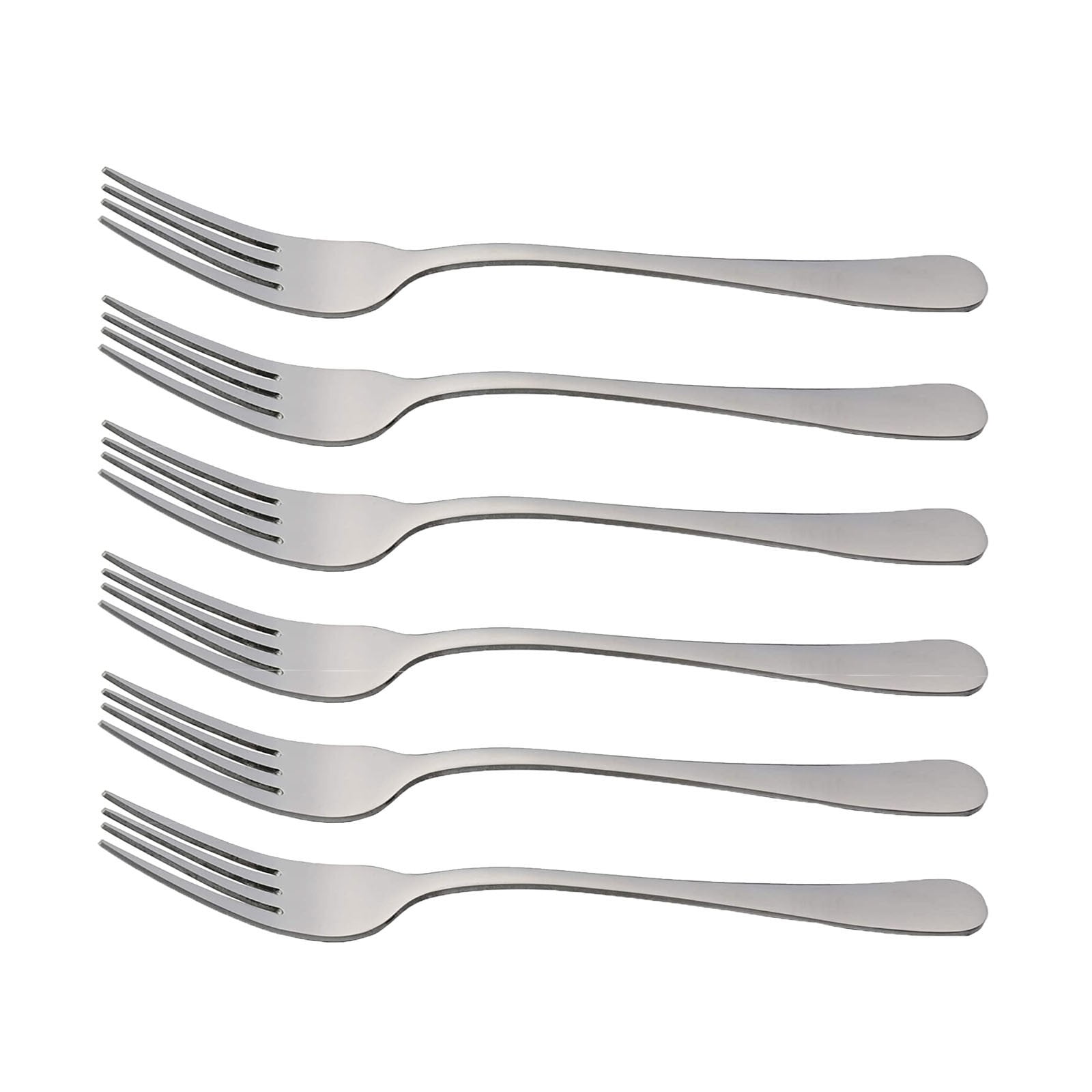 Bestdin 24 Pieces Dinner Forks Food Grade Stainless Steel 7 1 Forks Silverware Table Forks Use Home Kitchen Restaurant Flatware Silverware Forks Mirr