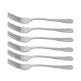 thumbnail image 1 of Stainless Steel Dinner Forks Set of 6, Heavy Duty Flatware, Mirror Polished, Rust Resistant, Dishwasher Safe Utensils for Home Kitchen Restaurant, 1 of 1