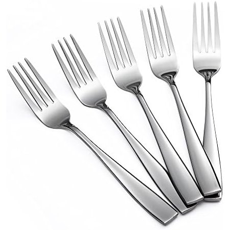 Stainless Steel Dinner/Salad Forks Set,24-Piece,8 Inches$$