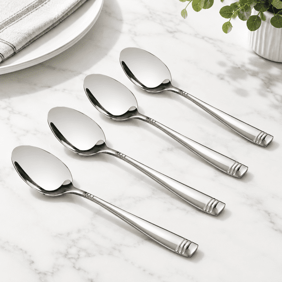 Stainless Steel Dinner Spoons 8-inch Set Of 12