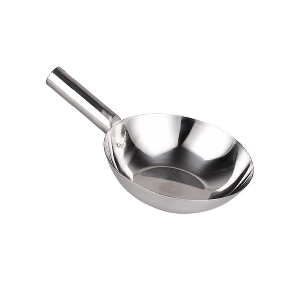 Stainless Steel Dipper Oversized Comfortable Grip Fruit and Vegetable Washing Pots Serving Ladle Watering Ladle for Commercial Medium