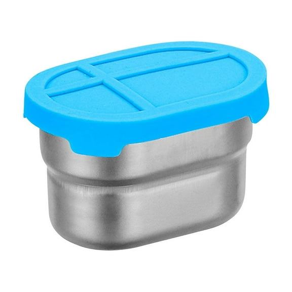 Stainless Steel Dipping Box, Food-Grade Condiment Container, Airtight Sauce Keeper for Salad Dressings, Marinades, Party Use, Easy to Clean, Durable and Stylish