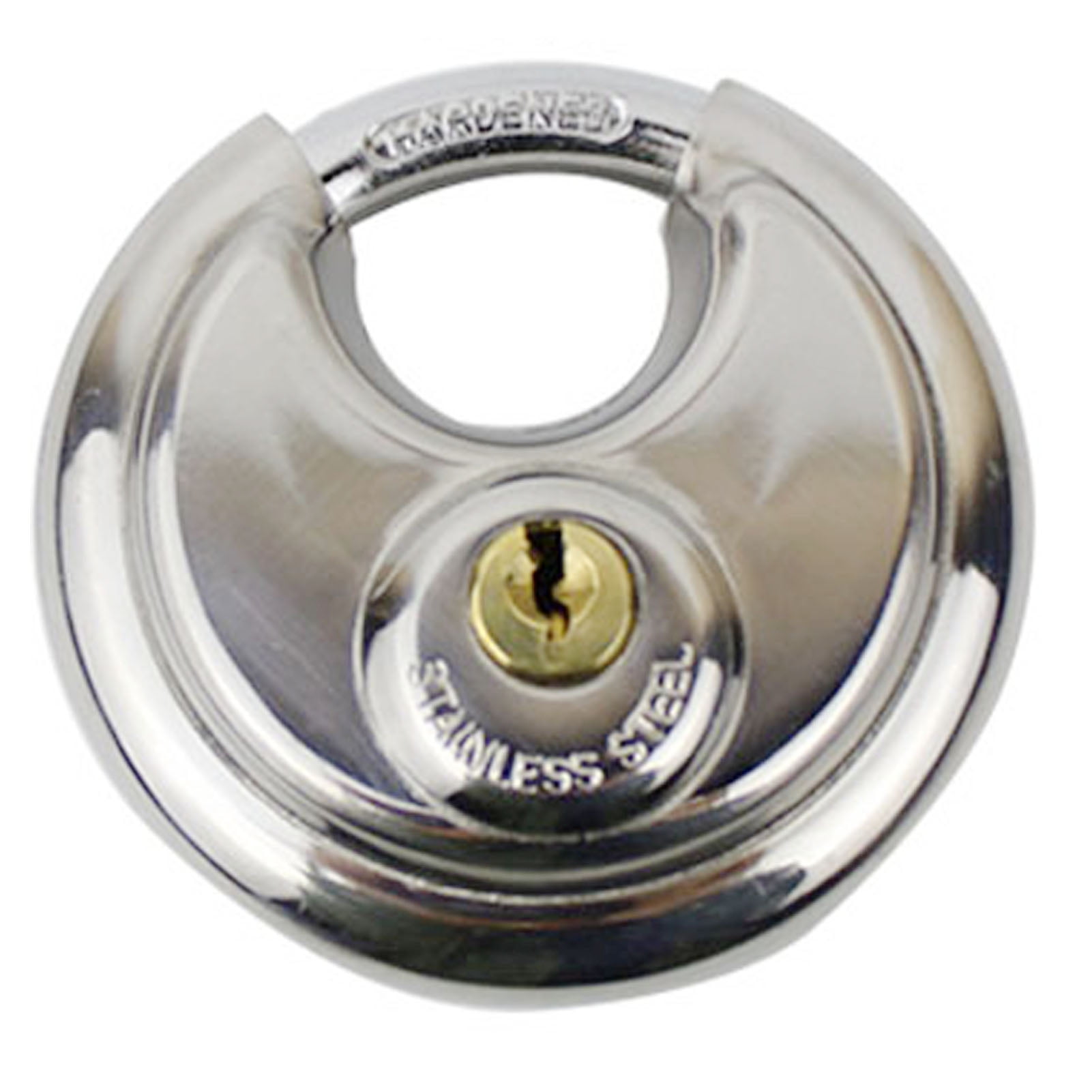 Stainless Steel Discus Lock High Accuracy Corrosion Resistant Padlock