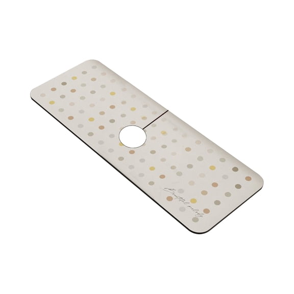 Stainless Steel Dish Drying Rack with Silicone Absorbent Pad