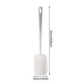 Stainless Steel Dish Scouring Stick with Handle Cleaning Small Brush Glass for Drafting Dry