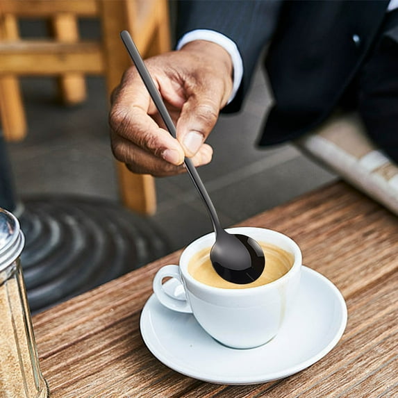 Stainless Steel Dishwasher 304 Stainless Steel Small Round Spoon Coffee Stirrer Spoon