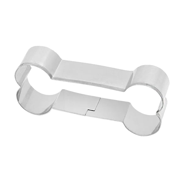 Stainless Steel Dog Bone Cookie Cutter Snack Bake For Cutting Cookies Pastries Dough Fondant Vegetables