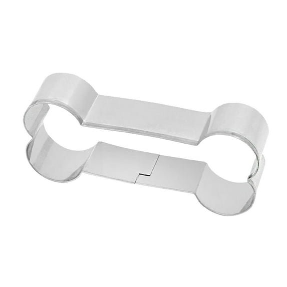 Stainless Steel Dog Bone Cookie Cutter - with 4 Sizes,for Cutting Cookies and Vegetables,Easy to Clean and Maintain